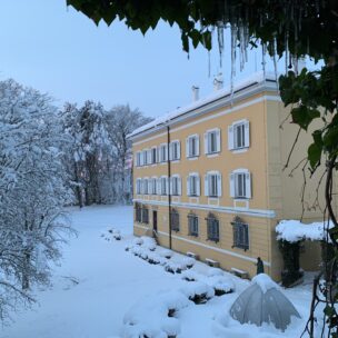 Schloss Tutzing im Winter - Newsletter Januar 2025 (foto: ma/eat archiv)